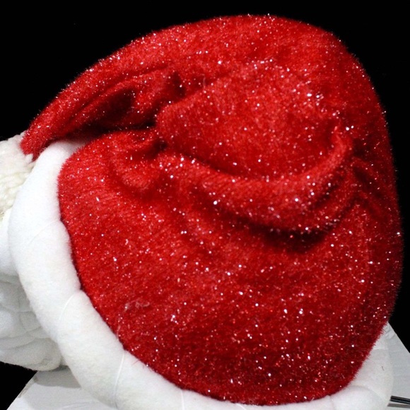 Festive Fiber Optic Santa Head - Picture 6 of 7